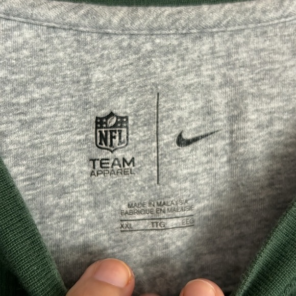 XXL Nike Green Bay Packers Green Thermal Long Sleeve - Picture 4 of 9